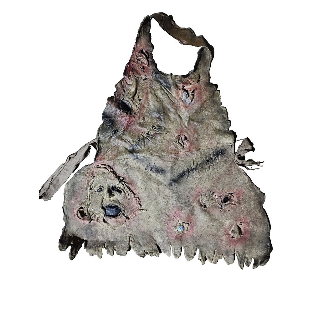 Vtg Rubie's Leatherface Texas Chainsaw Massacre Apron Of Souls Costume Piece